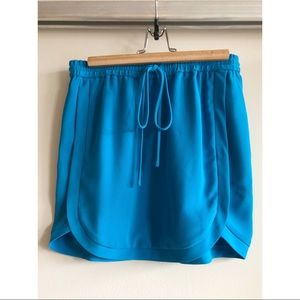 🔵 J. Crew Double Cloth Drawstring Skirt, 4P, EUC!